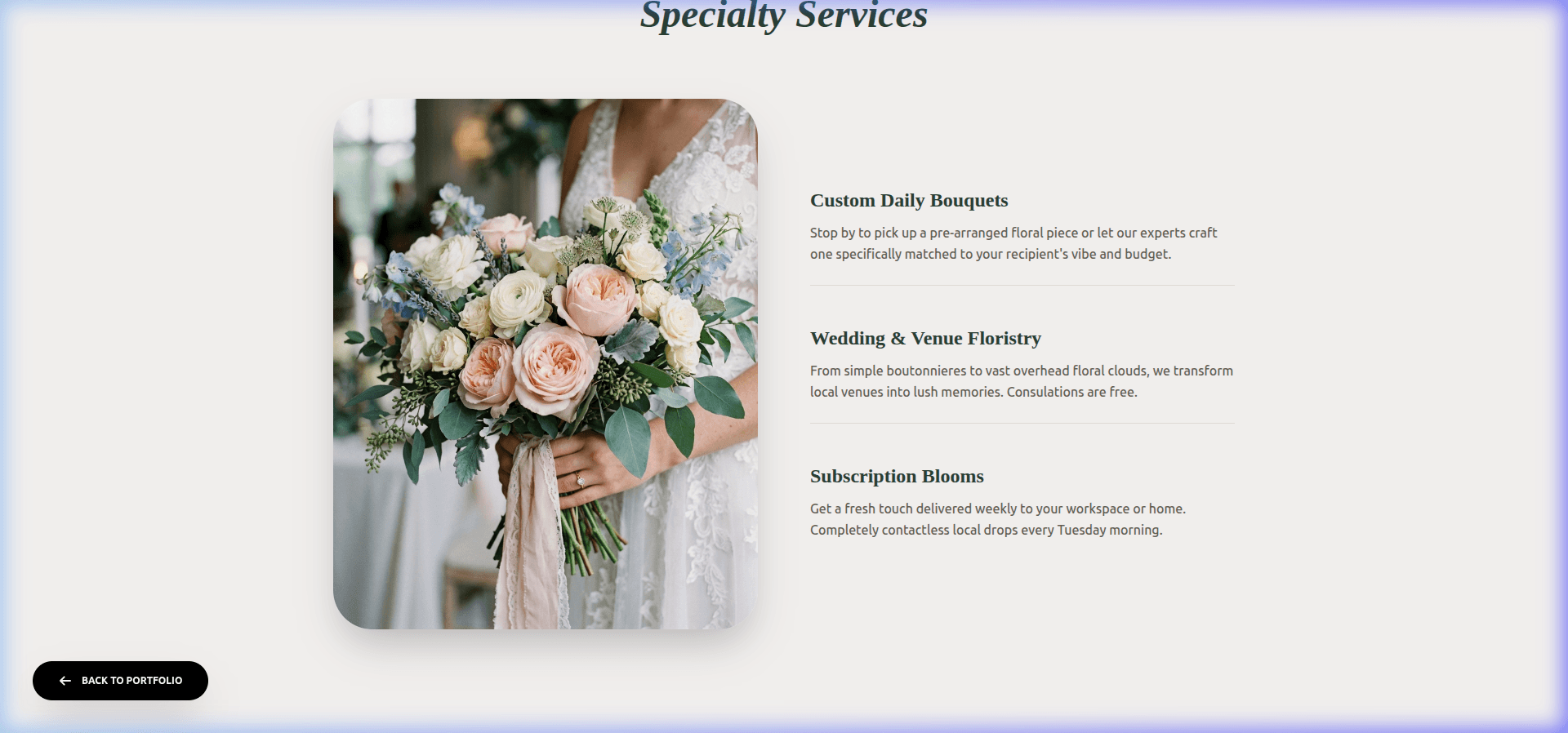 Modern Local Florist